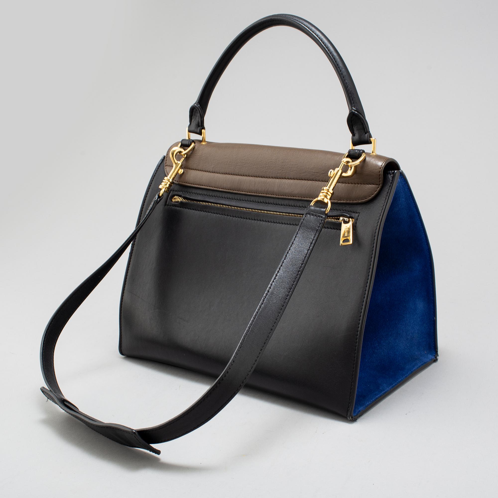 CÉLINE, "Trapeze", handbag.