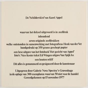 Karel Appel, "Kijk leef speel met Karel Appel".