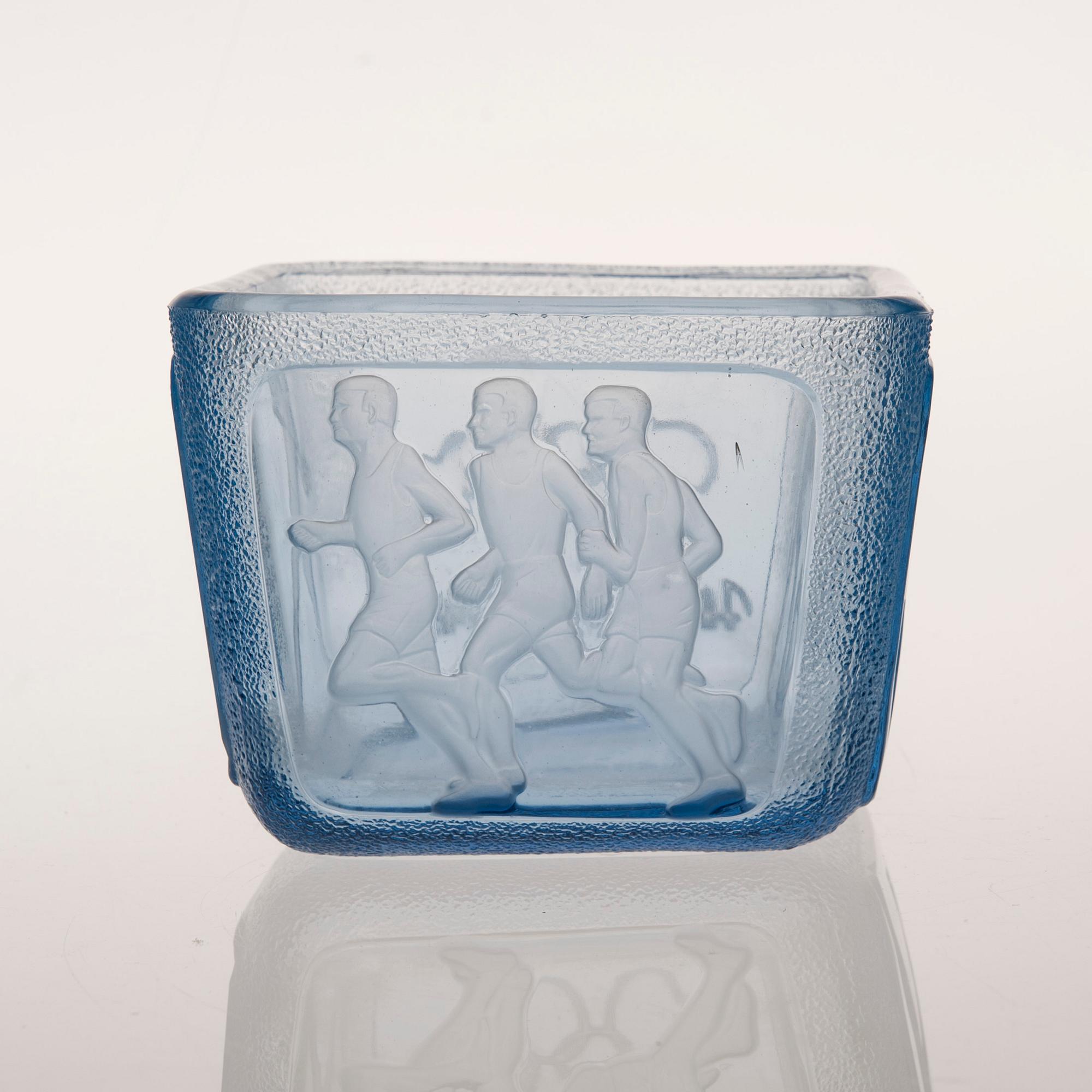 SKÅL, glas, Olympiska Spelen Helsingfors 1940.