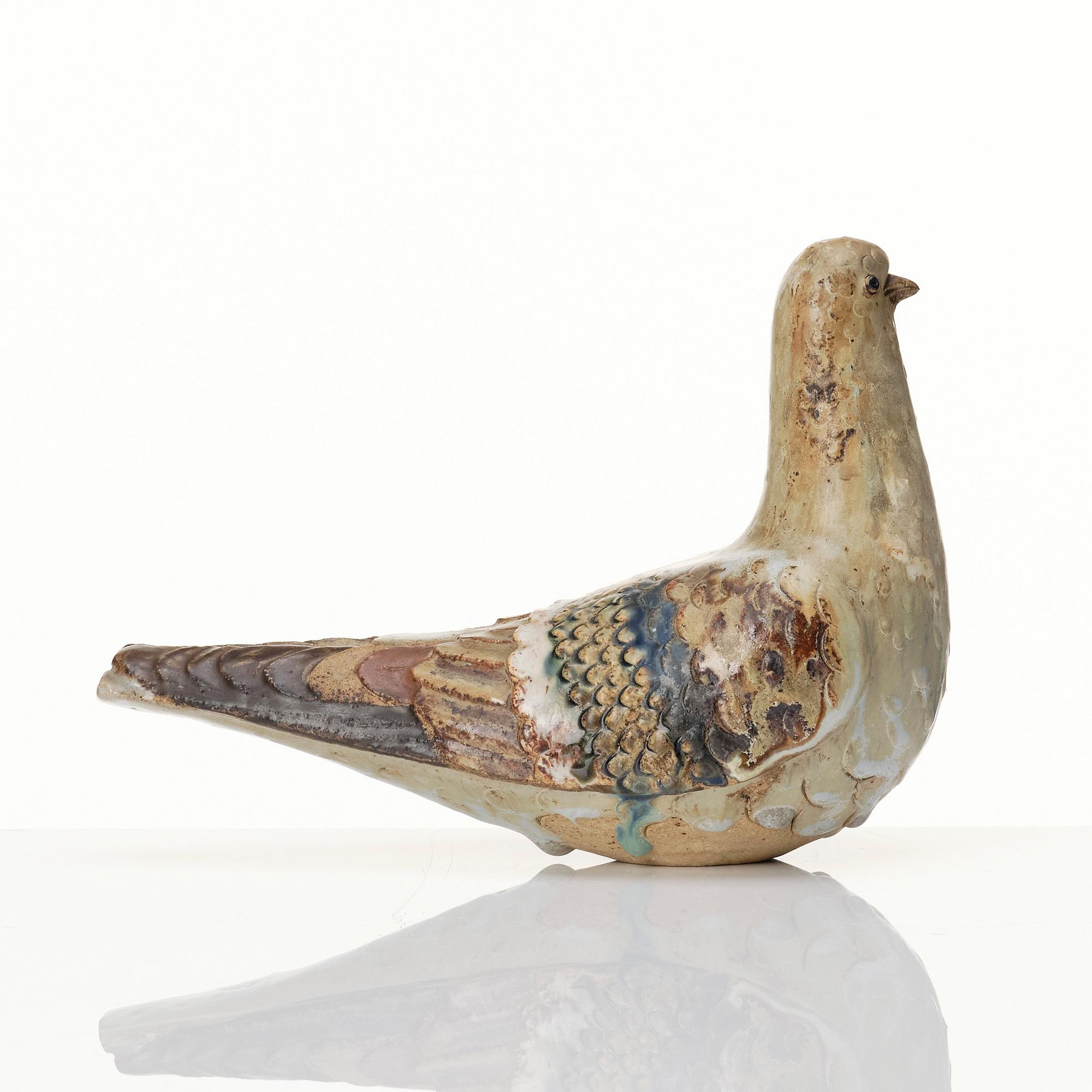 Tyra Lundgren, a stoneware sculpture, Sweden 1940-1950s.