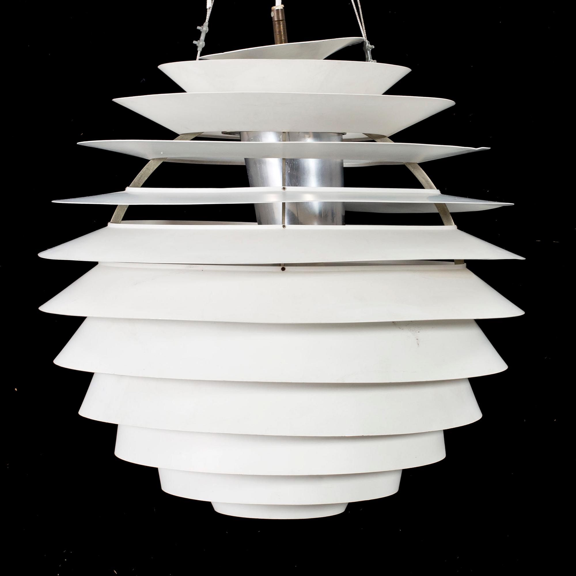 A POUL HENNINGSEN "PH GLOBE" CEILING LAMP.
