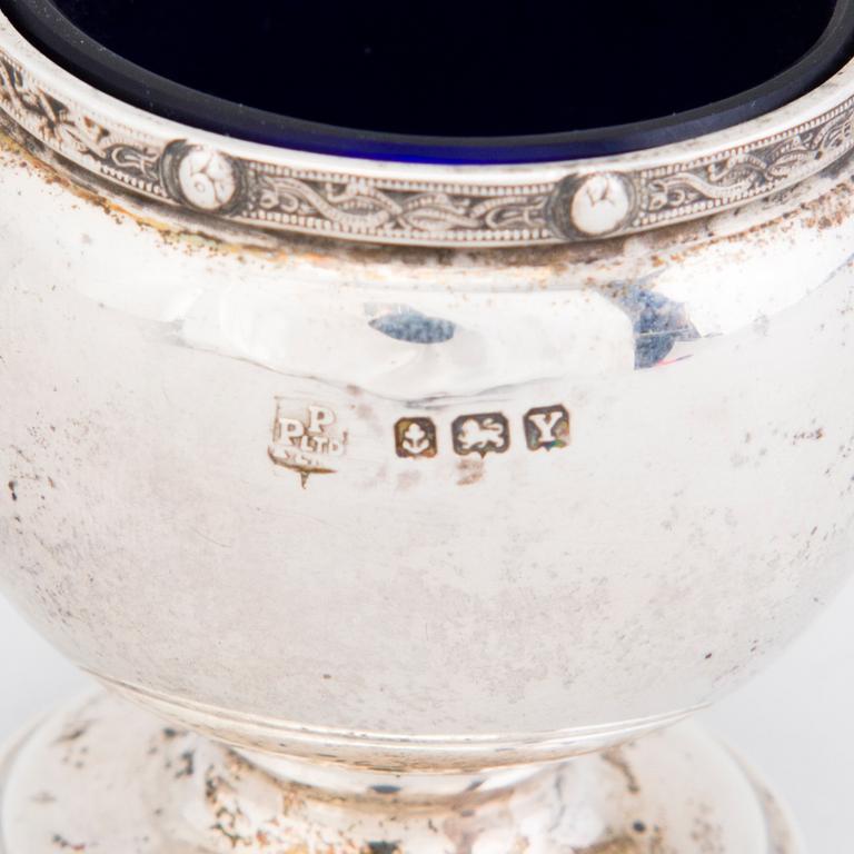 ENGELSKT SILVER, 11 delar, Birmingham och Sheffield, 1900-talets första hälft.