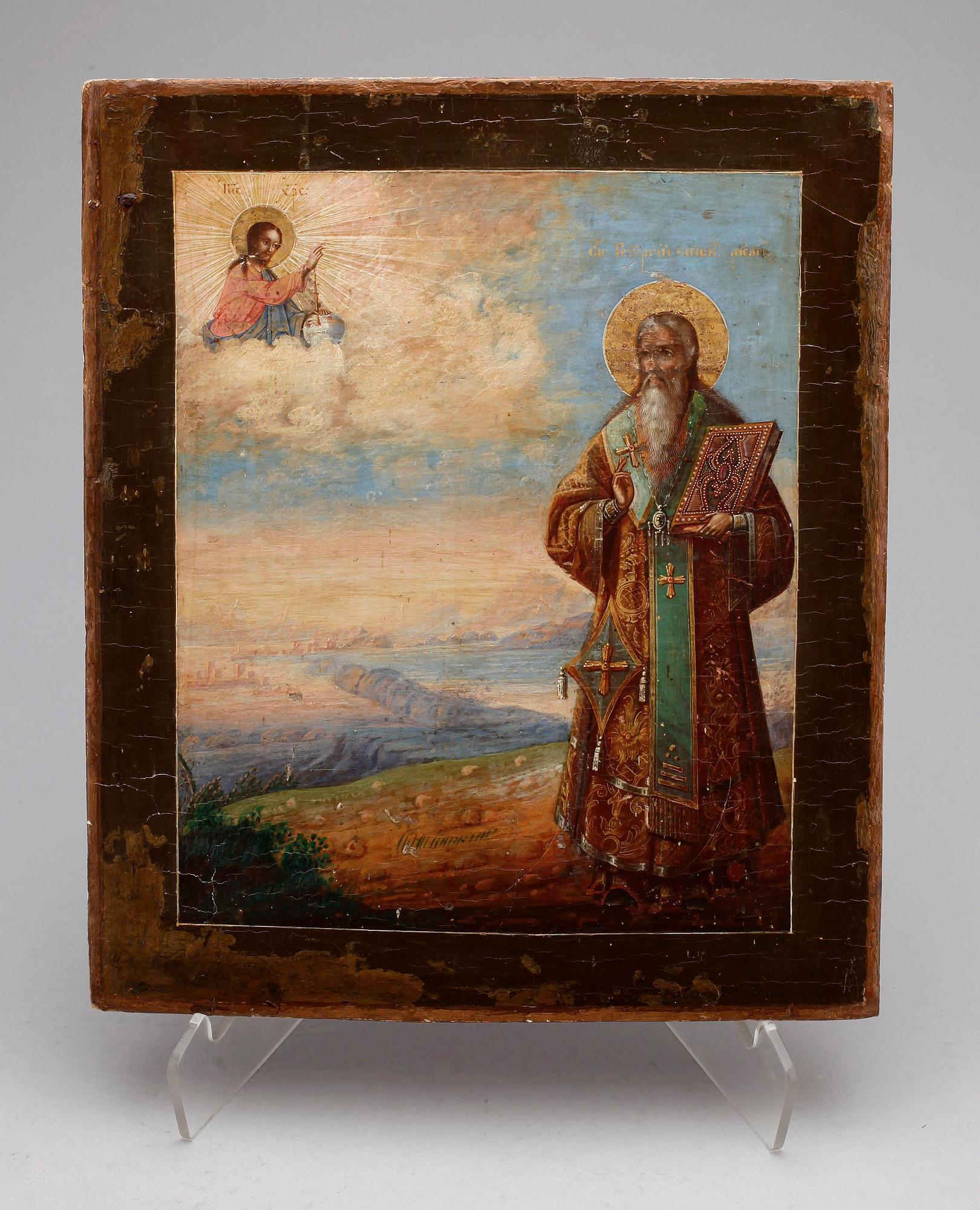 IKON, Ortodox, pannå, 18/1900-tal.
