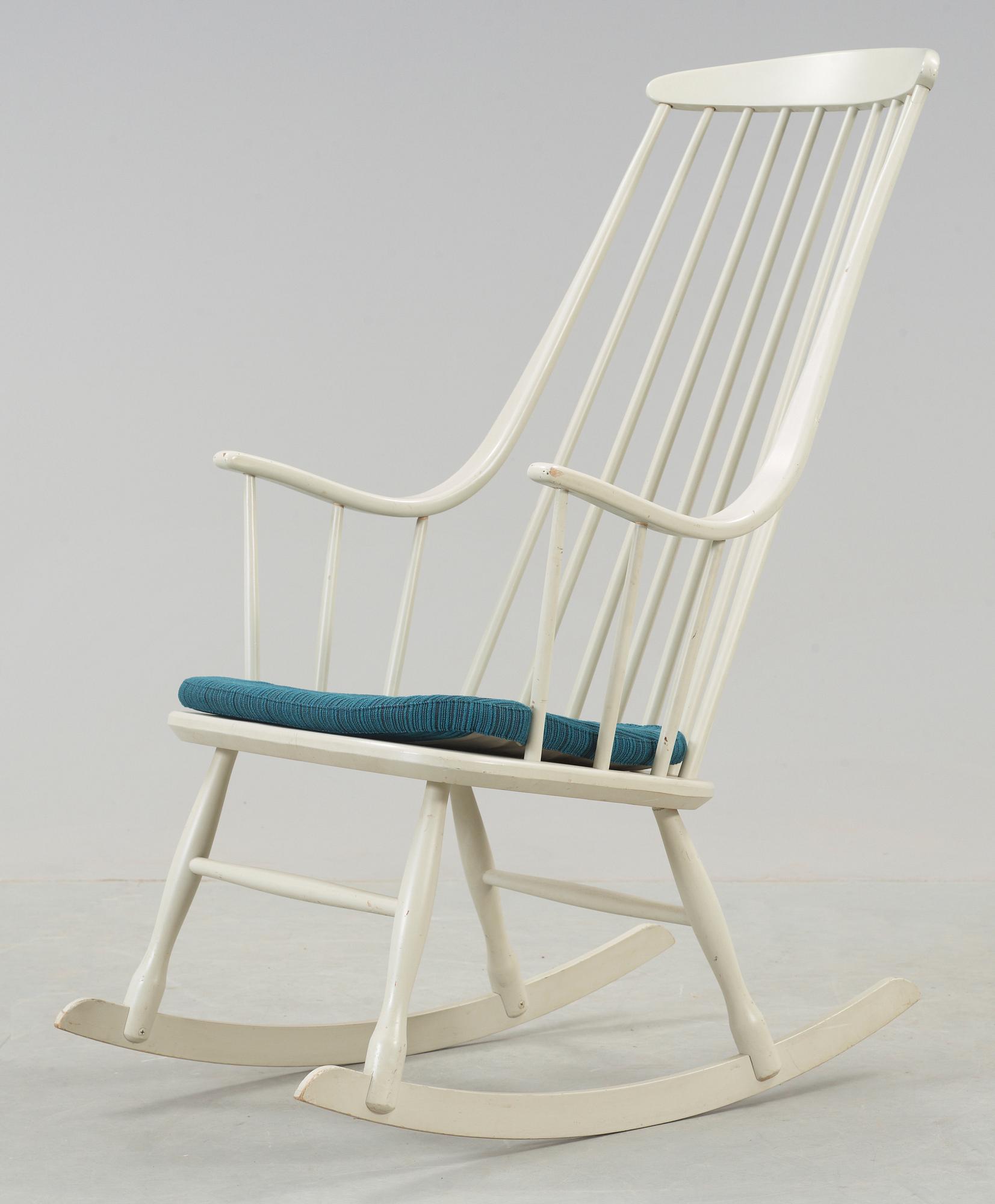 GUNGSTOL, "Grandessa" Lena Larsson, Nässjö Stolfabrik. Modellen formgiven 1958.