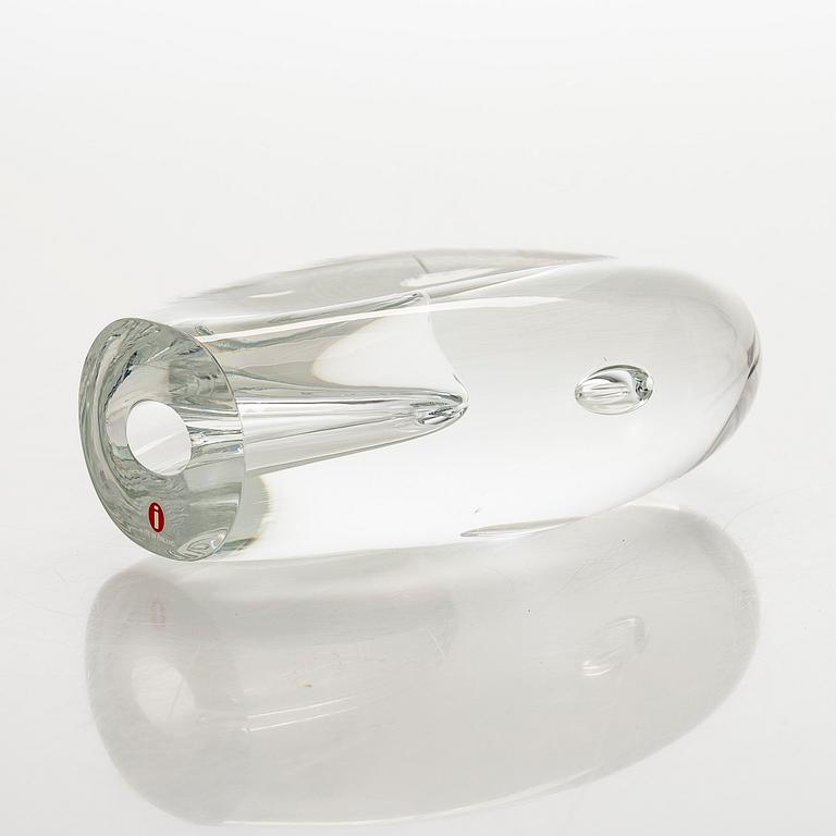 Timo Sarpaneva, a glass sculpture 'Claritas' signed Timo Sarpaneva Iittala 16/1988.