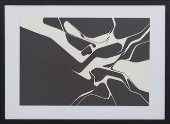 Pablo Palazuelo · PABLO PALAZUELO, lithographe, unsigned, from Derrière le Miroir nr 137 1963.