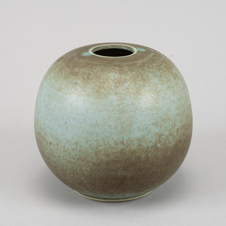 John Andersson, Höganäs and Jörgen Wulff, two stoneware vases, mid 20th Century.