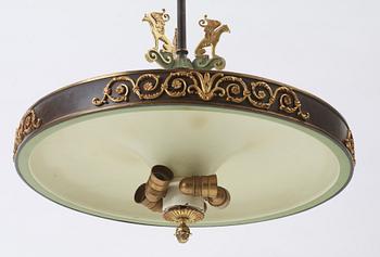 TAKLAMPA, art déco, 20/30-tal.