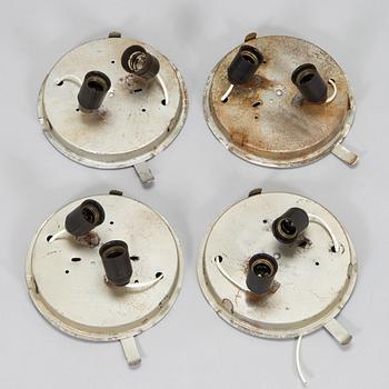 Paavo Tynell, taklampor, 4 st, modell 80112, Idman 1900-talets mitt.