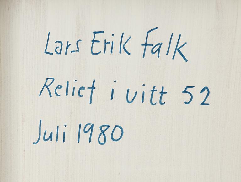 Lars Erik Falk, "Relief i vitt 52".