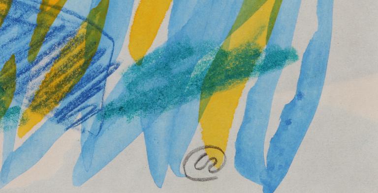 RODHE, LENNART. Blandteknik, monogramsign.