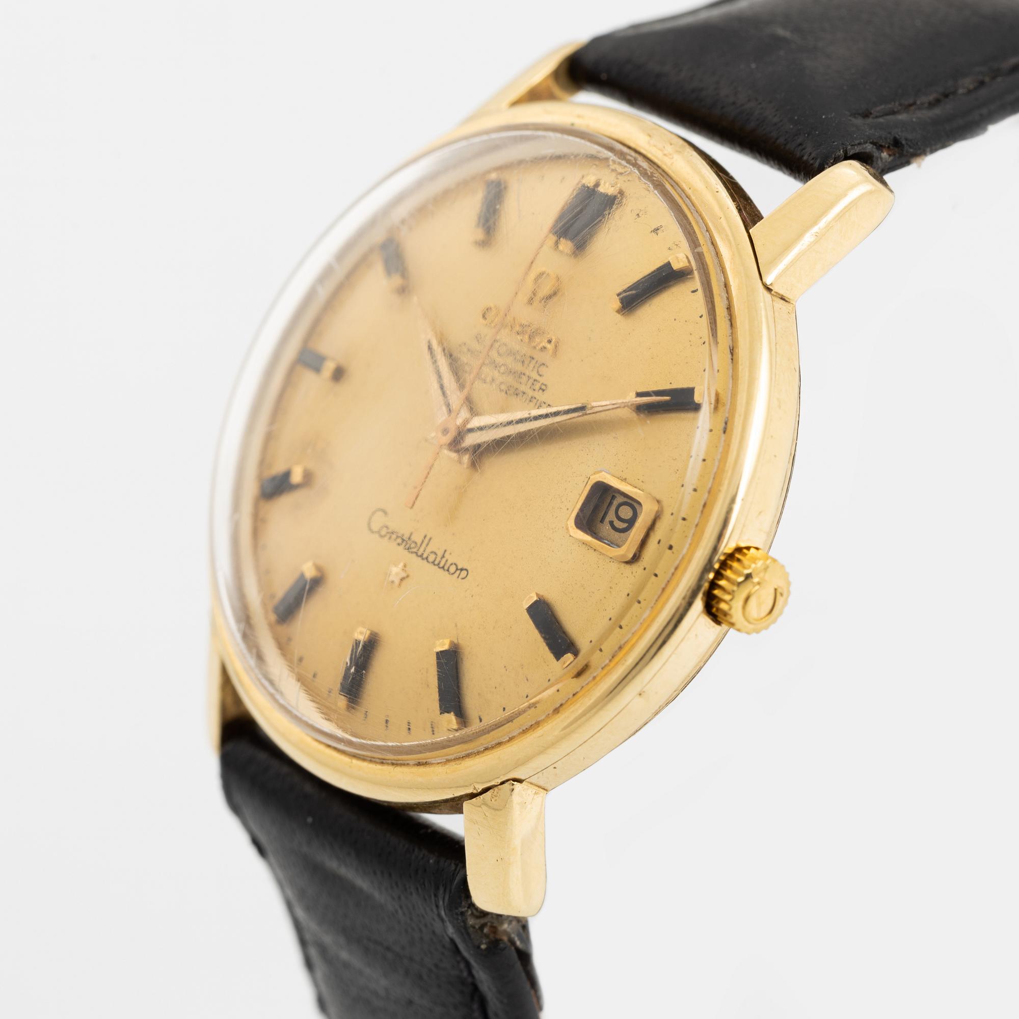 Omega, Constellation, wristwatch, 35 mm.