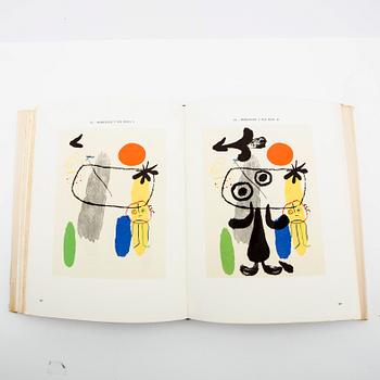 Joan Miró, bok med 11 färglitografier, "Joan Miró Lithographies", Volume I, Maeght, Paris, 1972.