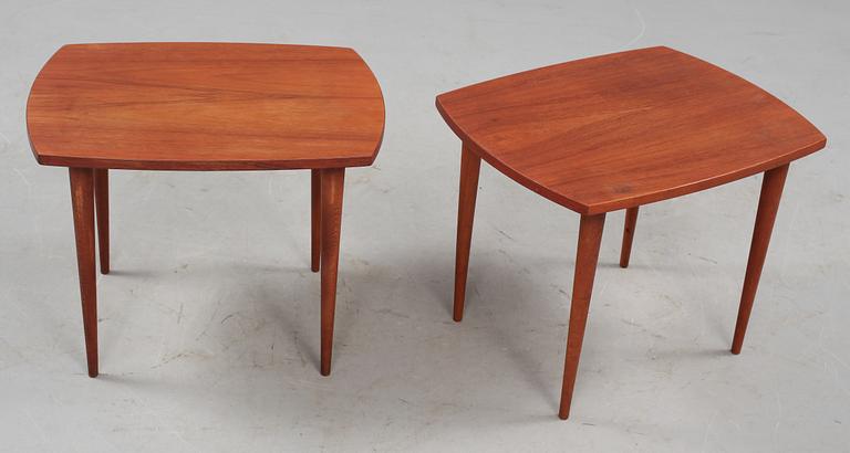 SÄNGBORD, ett par, Alberts, Tibro, 1965.