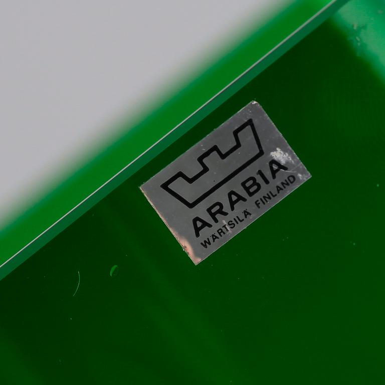 VAS, grönt glas, Arabia, 1900-talets andra hälft.