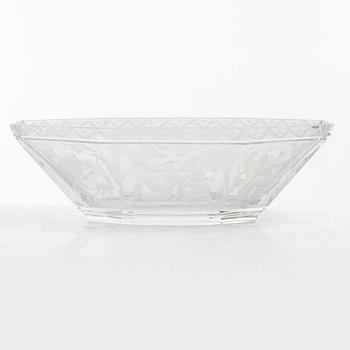 Simon Gate, a 'Paradis' bowl, Orrefors.