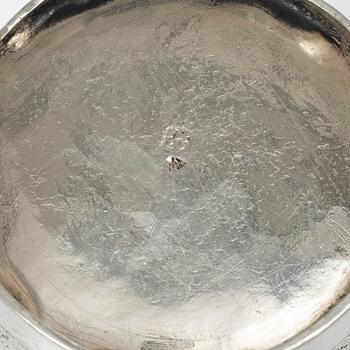 A Danish 18th century silver beaker, mark of Johan Mehl, Viborg (active 1725-1765).