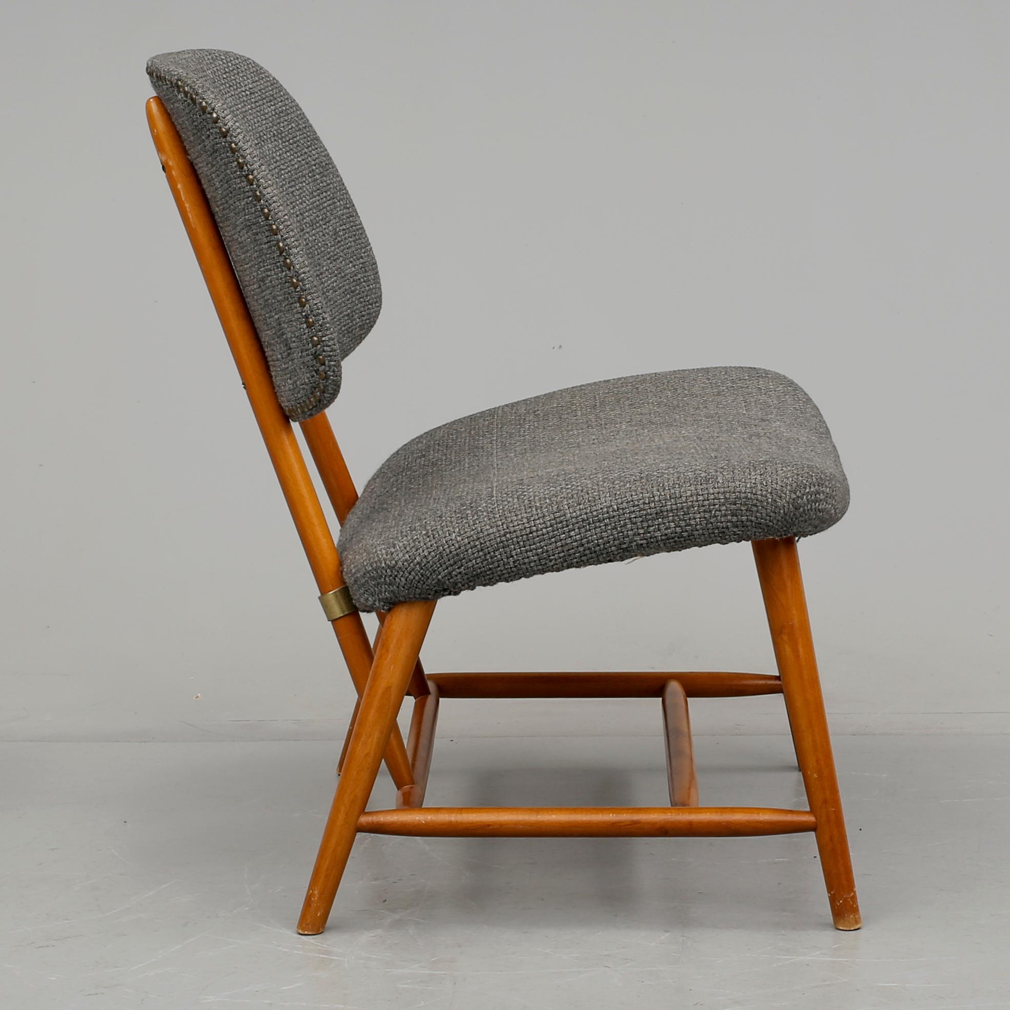 FÅTÖLJ, "Te-Ve", Alf Svensson, Studio, Ljungs Industrier, 1950-tal.