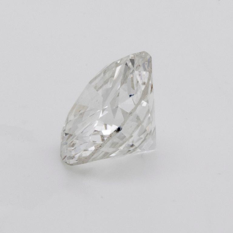 BRILJANT, lös sten, ca 0,65 ct, ca G-H SI.