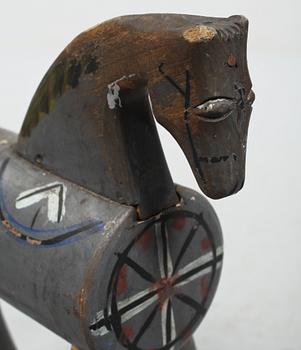 GUNGHÄST, omkring år 1900.