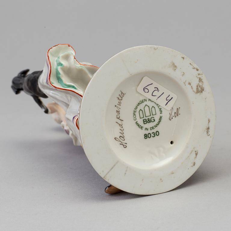A Bing & Gröndahl porcelain figure, Denmark, 1980s.