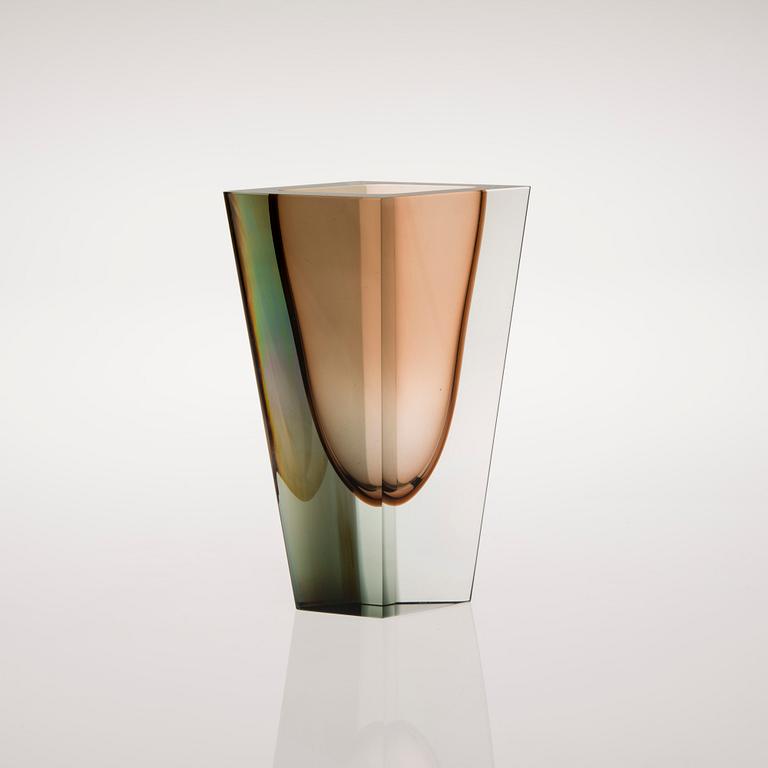 VAS, glas, "Prisma", Kaj Franck, märkt Nuutajärvi Notsjö.