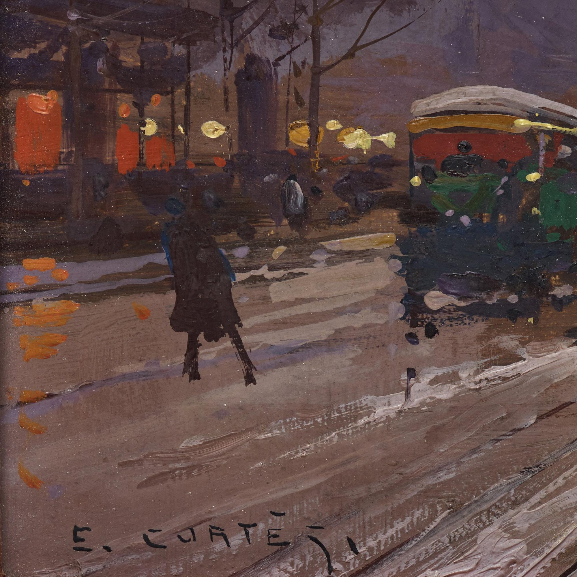 Edouard Cortes, La Porte St Martin.
