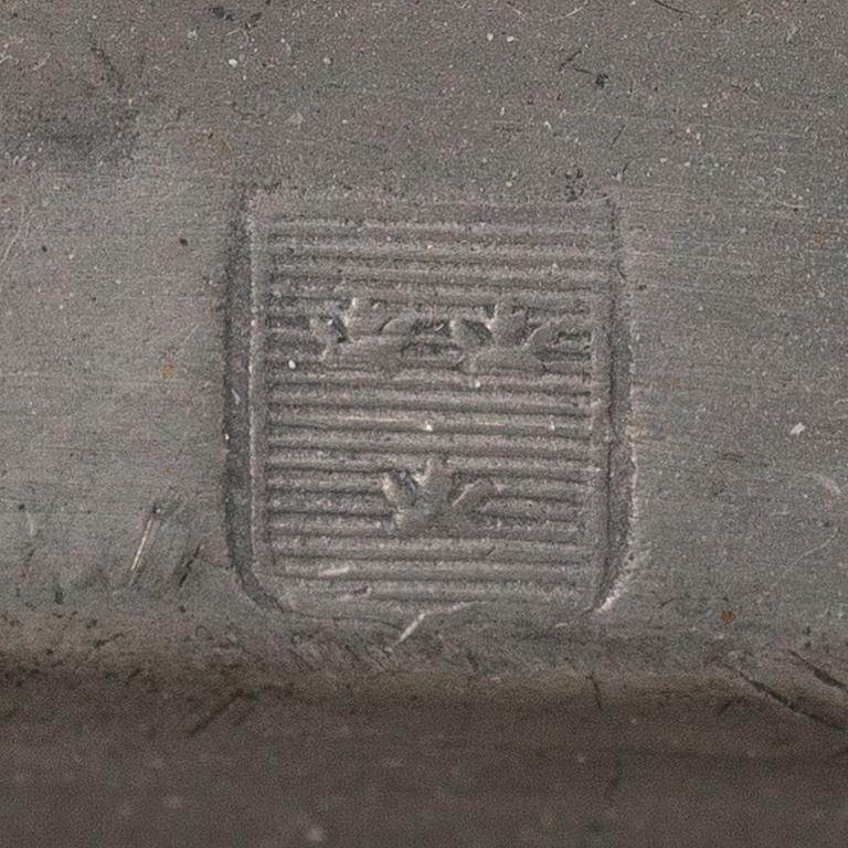 VATEJA 3 KPL, tinaa, 1800-luku.