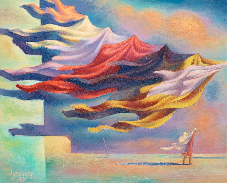 Waldemar Lorentzon, "Sefyren fläktar" (West winds).