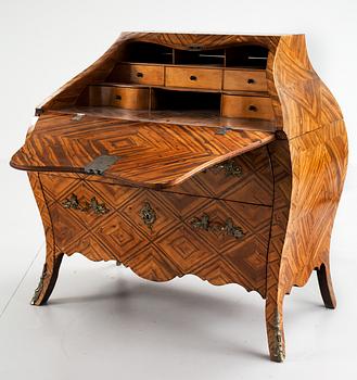 A Swedish Rococo 18th century secretaire.