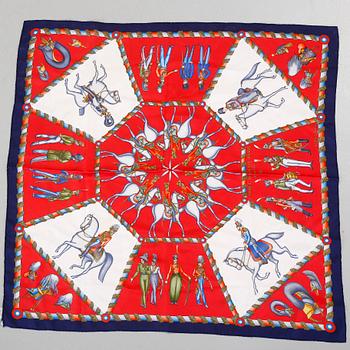 HERMÈS, scarf, "Paris L'Armee Imperiale Russe de 1816 a 1916".