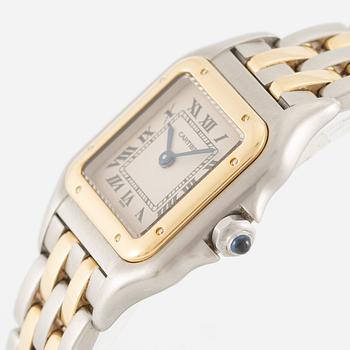 Cartier, Panthère, armbandsur, 21,5 x 21,5 (29,5) mm.