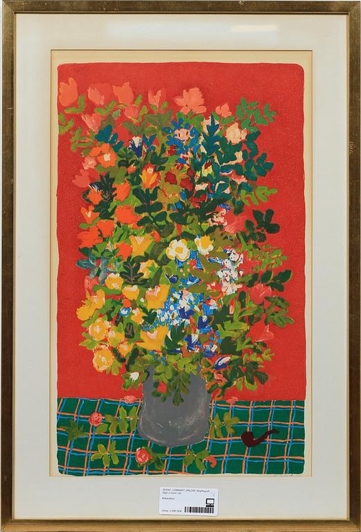 LENNART JIRLOW, färglitografi. Sign o numr.