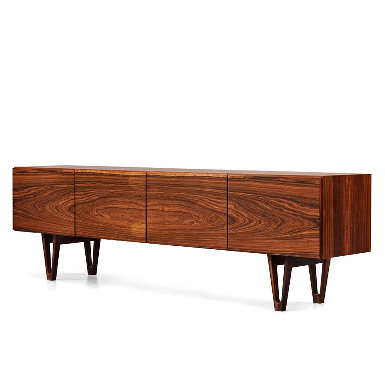 Ib Kofod-Larsen, a rosewood sideboard, Seffle, Sweden 1960's.