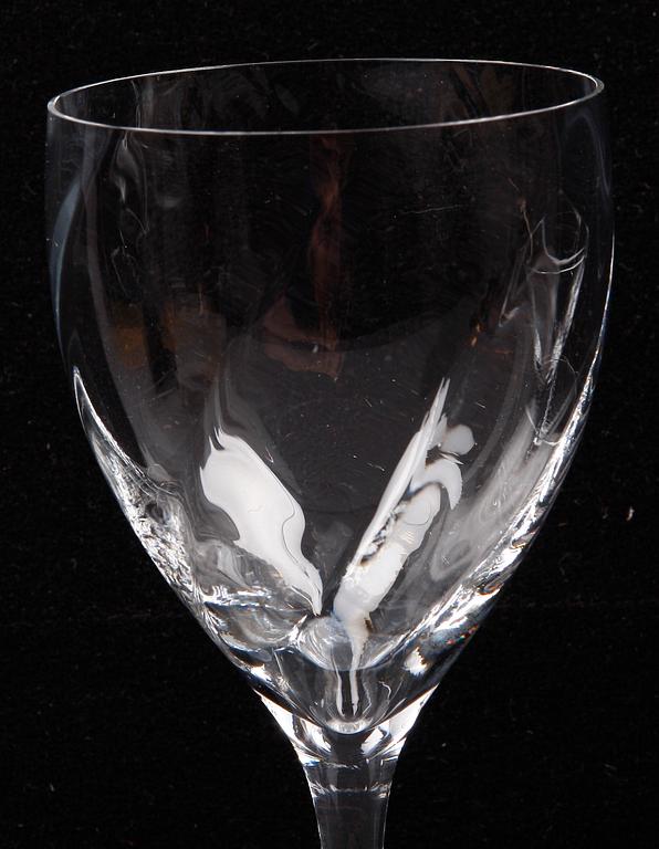 GLASSERVIS, 43 delar. "Chateau", Kosta.