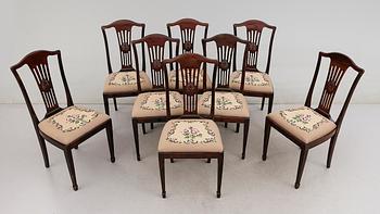 STOLAR, 8 st, Danmark, 1900-talets första hälft.