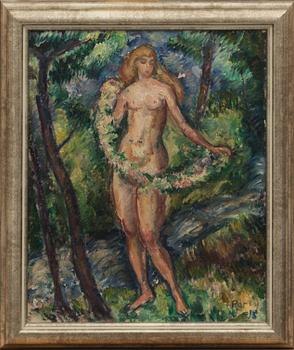 ARTHUR PERCY, olja på duk, signerad och daterad -15.