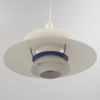 Poul Henningsen, a "PH5" ceiling lamp, Louis Poulsen, Denmark, second half of the 20th century.