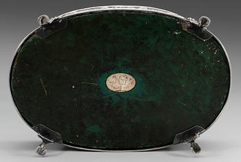 JARDINIERE, silver. Tyskland omkr 1900. Empirestil.