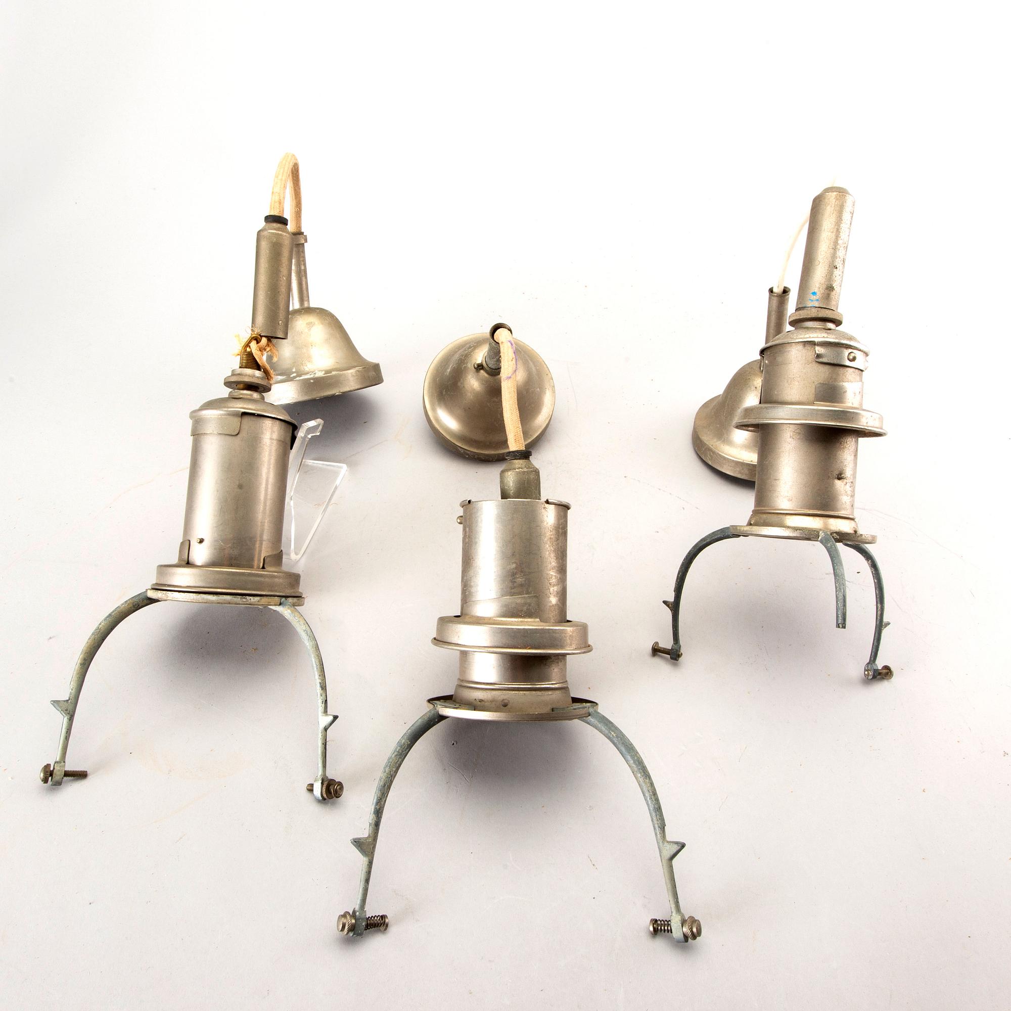 POUL HENNINGSEN, original parts to PH-lamp 1920's. 11 pieces.