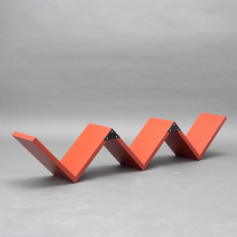 Jonas Bohlin, wall shelf, "Zink", Källemo, Värnamo, Sweden.
