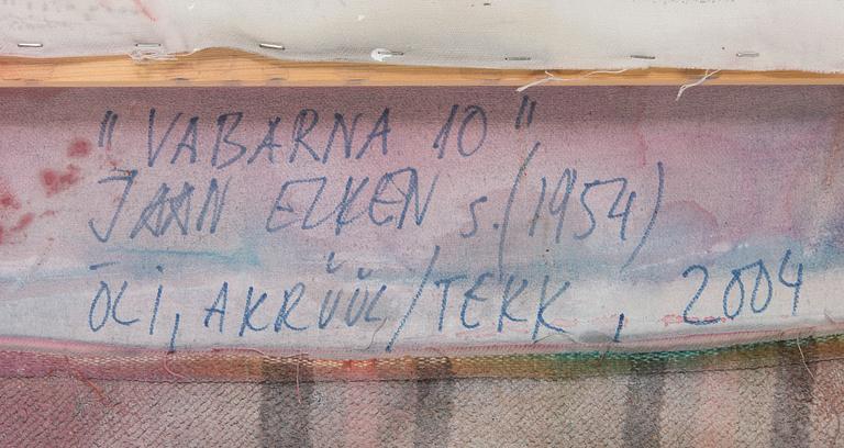 Jaan Elken, "Vabarna 10".