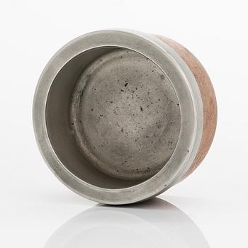 Bertel Gardberg, a bowl for Hopeatehdas oy, Helsinki/ Finnmade Gardberg, Norrmark handicraft.