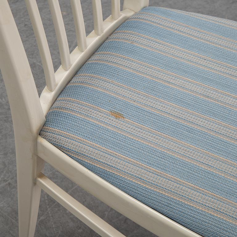 Six 'Herrgården' chairs by Carl Malmsten for Bodafors.
