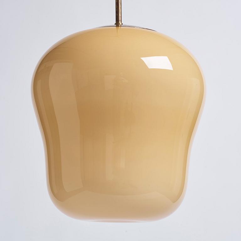 Harald Notini, a pair of ceiling lamps, model '11335/A', Arvid Böhlmarks Lampfabrik, Sweden, 1940s.