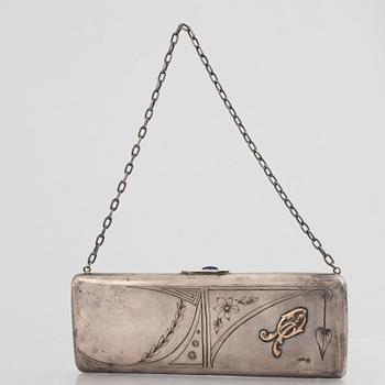 A Russian Silver Purse, Moscow 1908-1926.