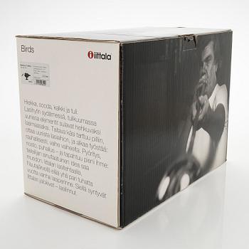 Oiva Toikka, An anniversary bird 2012, "Festive Catcher' , signed O. Toikka, Nuutajärvi 2012, numbered 732/2000.