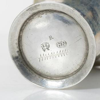 Henrik Norin, a silver beaker, Norrköping, 1775.