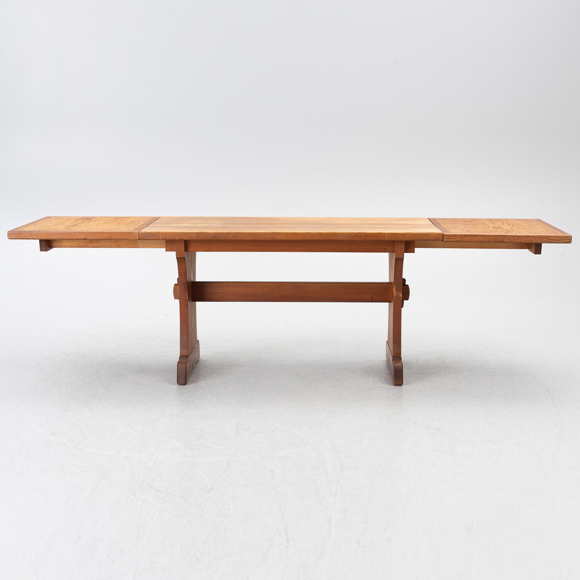 A "Lovö" dining table, Nordiska Kompaniet, 1930s-1940s.