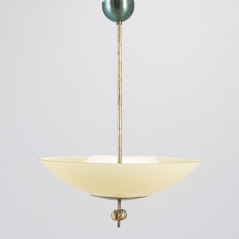 Paavo Tynell, Ceiling lamp for Taito. Made to order 1950.